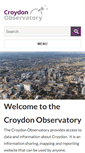 Mobile Screenshot of croydonobservatory.org